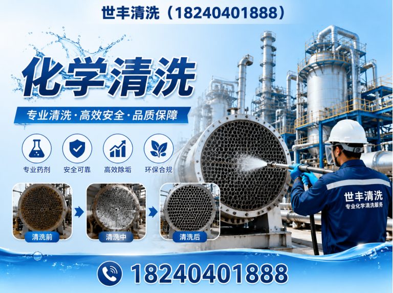 辽宁换热器清洗展示图